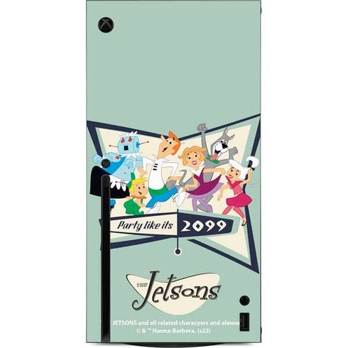 The Jetsons Party Like Its 2099 Xbox Series X Console Skin