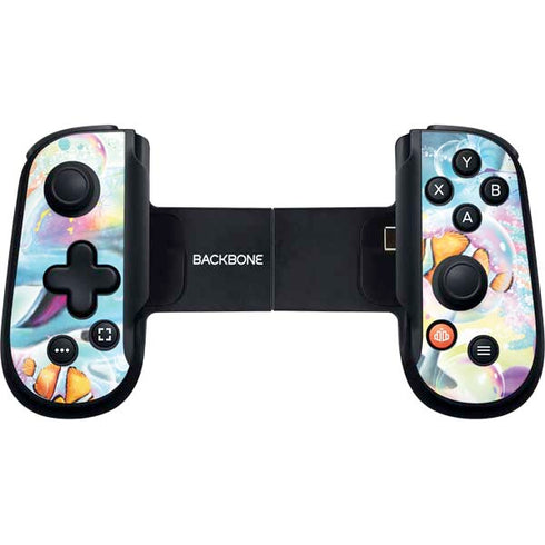 Pastel Dolphins by Sheena Pike Backbone One for iPhone Game Controller Skin