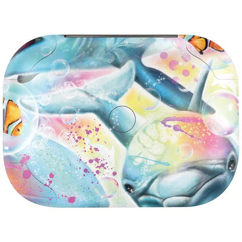 Pastel Dolphins by Sheena Pike Amazon Echo Buds Skin