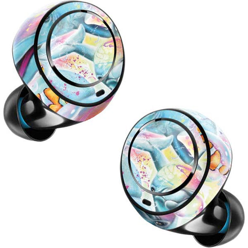 Pastel Dolphins by Sheena Pike Amazon Echo Buds Skin