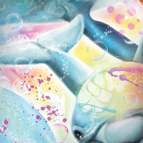 Pastel Dolphins by Sheena Pike Amazon Echo Skin