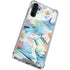 Pastel Dolphins by Sheena Pike Galaxy A54 5G Clear Case