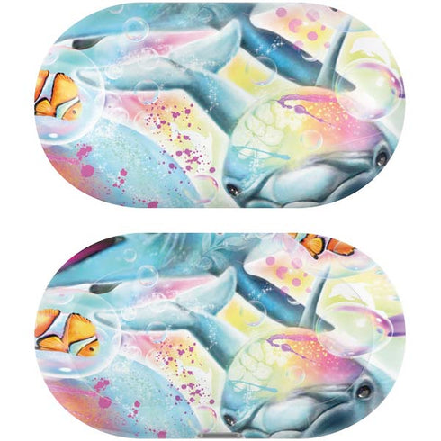 Pastel Dolphins by Sheena Pike Galaxy Buds Plus Skin