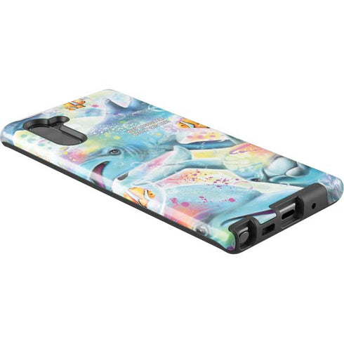 Pastel Dolphins by Sheena Pike Galaxy Note 10 Pro Case