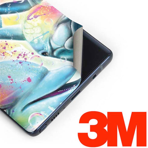 Pastel Dolphins by Sheena Pike Galaxy Note 9 Skin