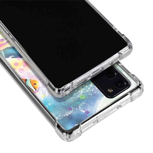 Pastel Dolphins by Sheena Pike Galaxy Note20 5G Clear Case