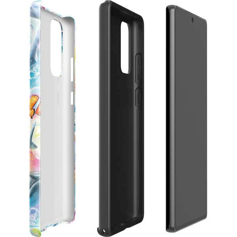 Pastel Dolphins by Sheena Pike Galaxy Note20 5G Pro Case