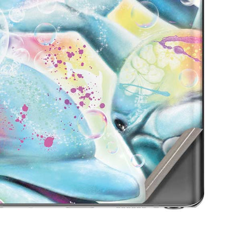 Pastel Dolphins by Sheena Pike Galaxy Note20 5G Skin