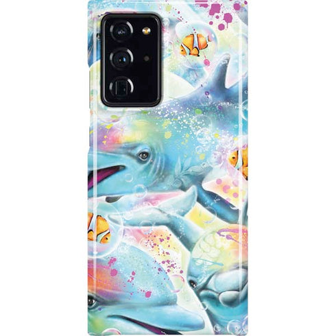 Pastel Dolphins by Sheena Pike Galaxy Note20 Ultra 5G Lite Case
