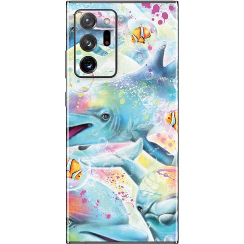 Pastel Dolphins by Sheena Pike Galaxy Note20 Ultra 5G Skin