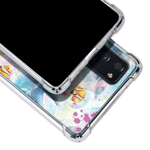 Pastel Dolphins by Sheena Pike Galaxy S20 FE Clear Case