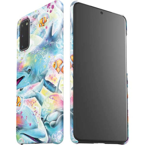 Pastel Dolphins by Sheena Pike Galaxy S20 Lite Case