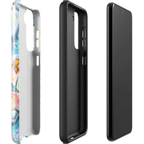 Pastel Dolphins by Sheena Pike Galaxy S22 Plus Pro Case