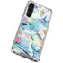 Pastel Dolphins by Sheena Pike Galaxy S23 Plus Clear Case