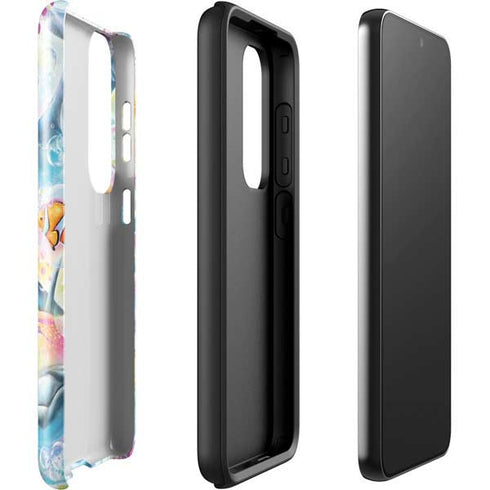 Pastel Dolphins by Sheena Pike Galaxy S23 Pro Case