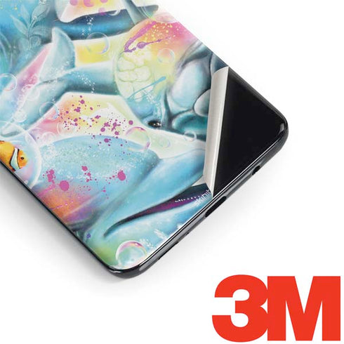 Pastel Dolphins by Sheena Pike Galaxy S9 Plus Skin