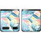 Pastel Dolphins by Sheena Pike Galaxy Z Flip Skin