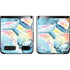 Pastel Dolphins by Sheena Pike Galaxy Z Flip Skin