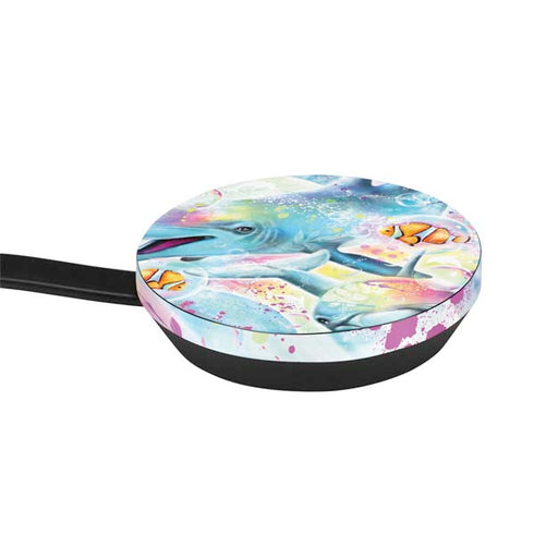 Pastel Dolphins by Sheena Pike Google Stadia Controller Skin