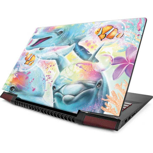 Pastel Dolphins by Sheena Pike Lenovo IdeaPad Skin