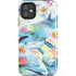 Pastel Dolphins by Sheena Pike iPhone 11 Impact Case