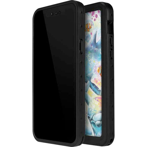 Pastel Dolphins by Sheena Pike iPhone 12 Pro Max Waterproof Case