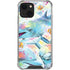 Pastel Dolphins by Sheena Pike iPhone 13 Mini Clear Case