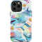 Pastel Dolphins by Sheena Pike iPhone 14 Pro Max Impact Case