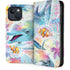 Pastel Dolphins by Sheena Pike iPhone 15 Plus Folio Case