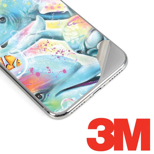 Pastel Dolphins by Sheena Pike iPhone XS Max Skin