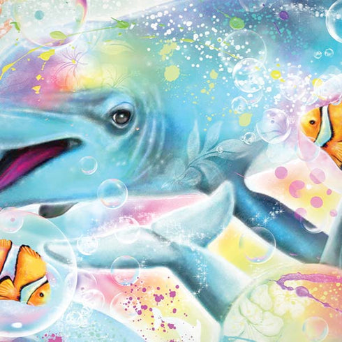 Pastel Dolphins by Sheena Pike iPhone XS Max Skin