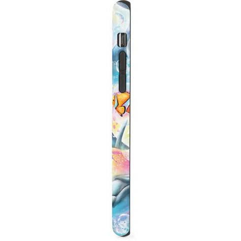 Pastel Dolphins by Sheena Pike iPhone XS Pro Case