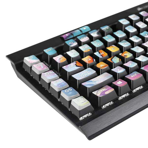 Pastel Dolphins by Sheena Pike K95 RGB PLATINUM Mechanical Gaming Keyboard Skin