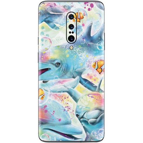 Pastel Dolphins by Sheena Pike OnePlus 7 Pro Skin
