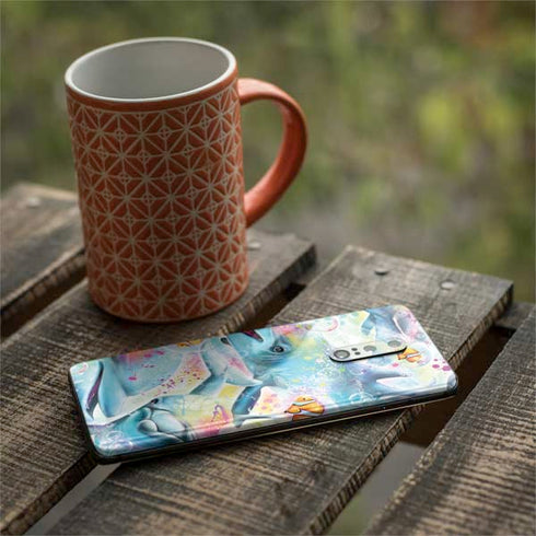 Pastel Dolphins by Sheena Pike OnePlus 7 Pro Skin