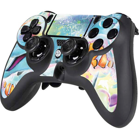 Pastel Dolphins by Sheena Pike PS4/PC SCUF Impact Controller Skin