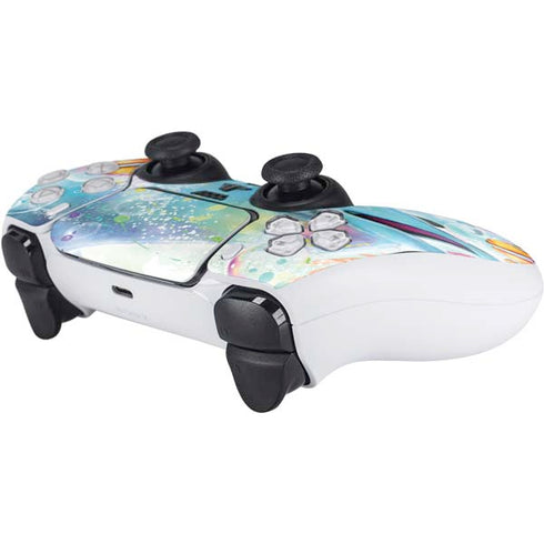 Pastel Dolphins by Sheena Pike PS5 Controller Skin