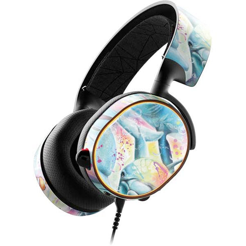 Pastel Dolphins by Sheena Pike SteelSeries Arctis 5 Skin