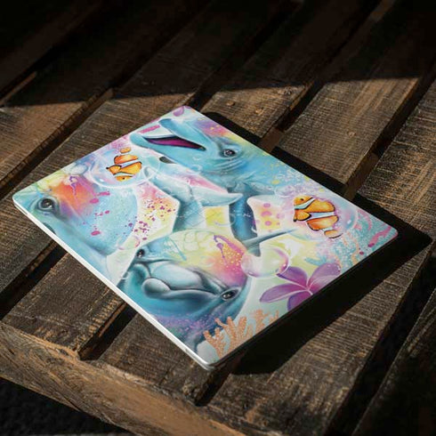 Pastel Dolphins by Sheena Pike Surface Laptop 3 13.5in Skin
