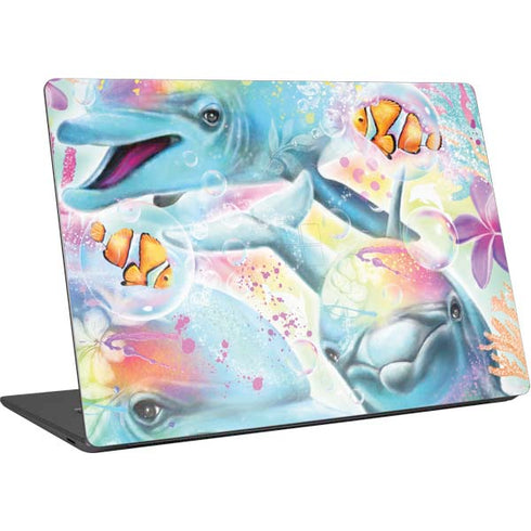 Pastel Dolphins by Sheena Pike Surface Laptop 4 15in Skin