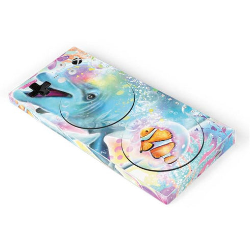 Pastel Dolphins by Sheena Pike Xbox Adaptive Controller Skin