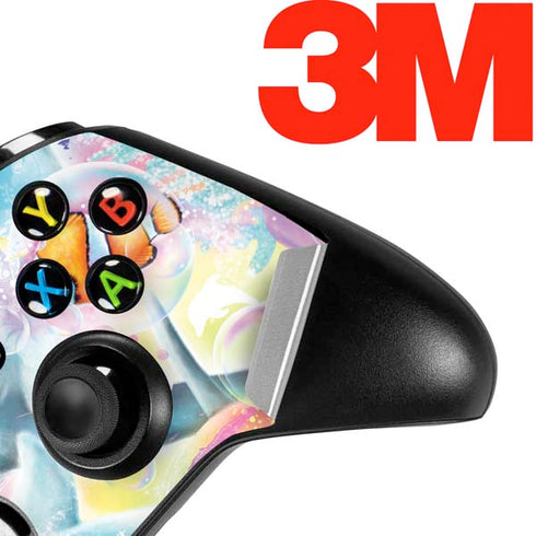 Pastel Dolphins by Sheena Pike Xbox One S All-Digital Edition Bundle Skin