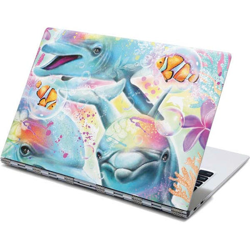 Pastel Dolphins by Sheena Pike Yoga 910 2-in-1 14in Touch-Screen Skin