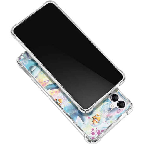 Pastel Dolphins by Sheena Pike Galaxy A15 5G Clear Case