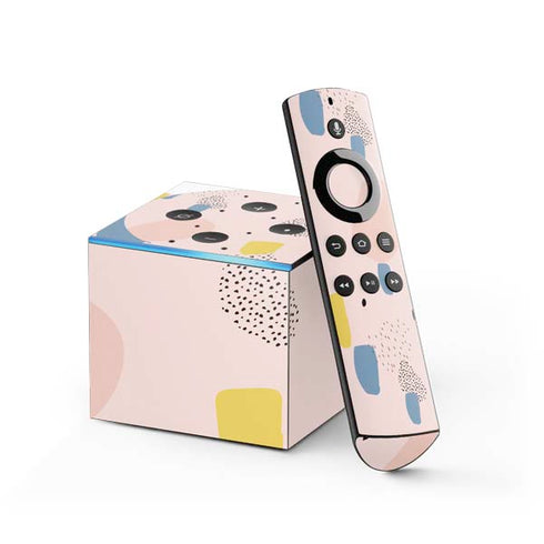 Pastel Polka Dot Fire TV Cube Skin