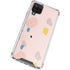 Pastel Polka Dot Galaxy A12 Clear Case