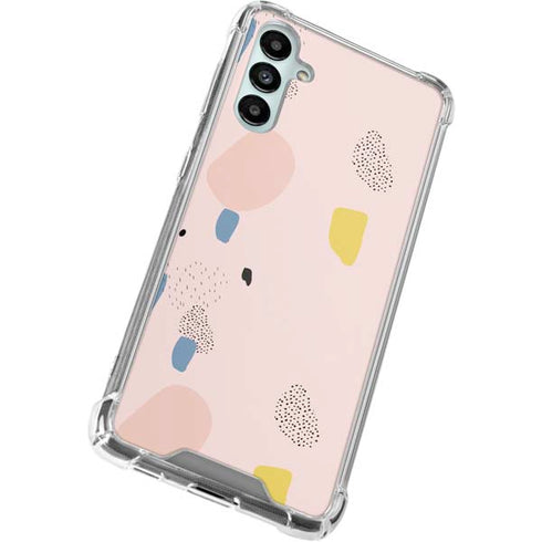 Pastel Polka Dot Galaxy A14 5G Clear Case