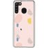 Pastel Polka Dot Galaxy A21 Clear Case