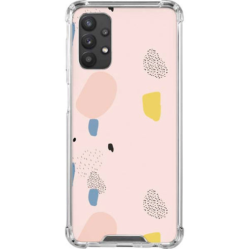 Pastel Polka Dot Galaxy A32 5G Clear Case