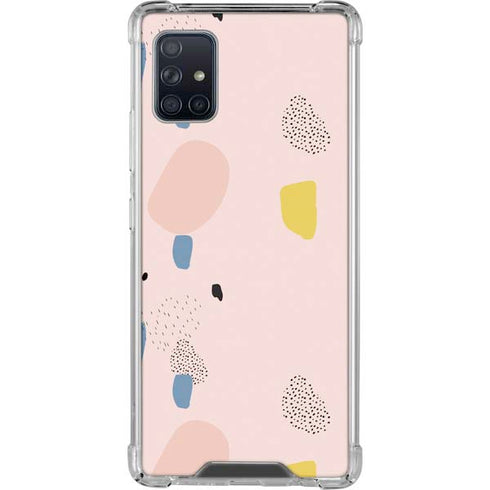 Pastel Polka Dot Galaxy A51 5G Clear Case